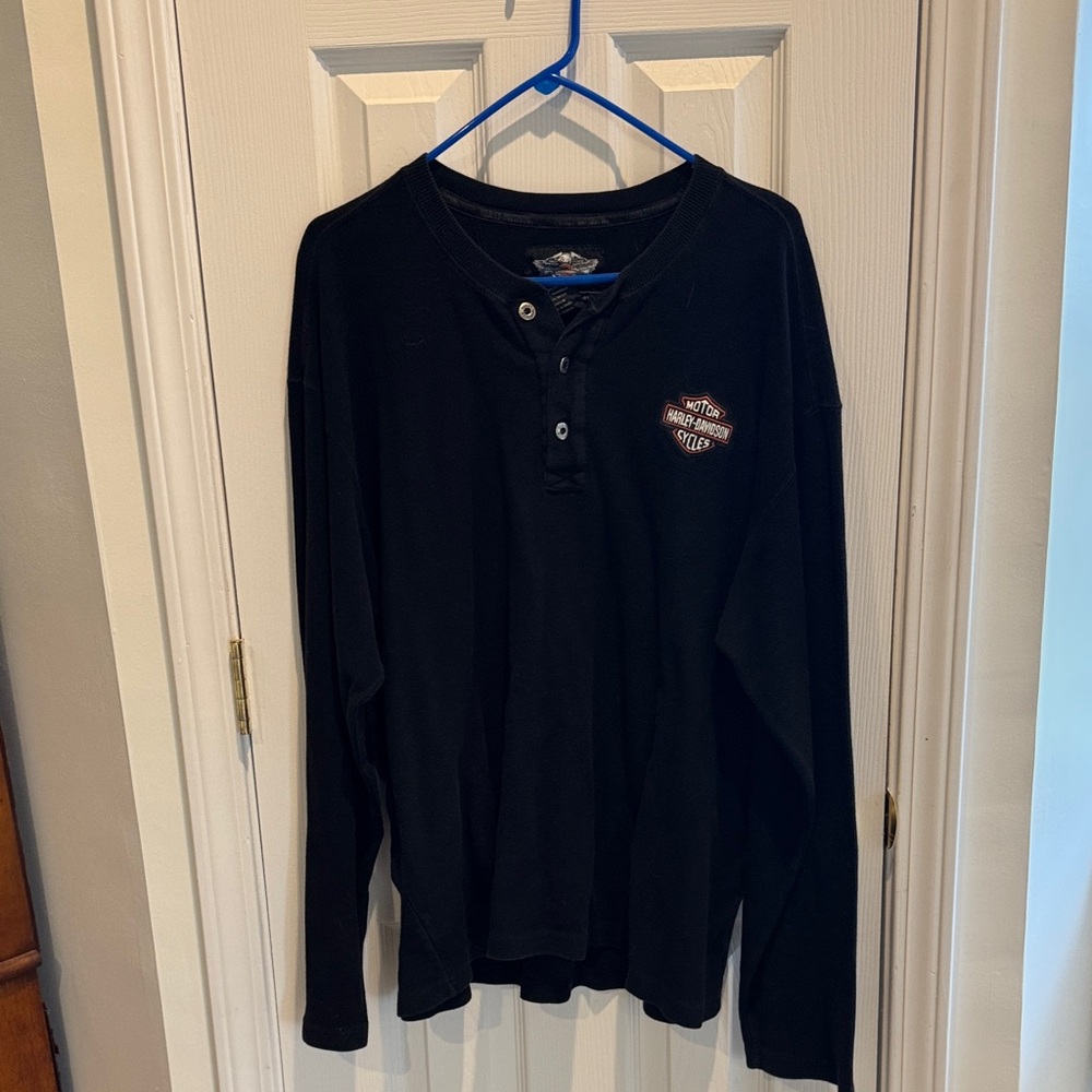 Harley-Davidson Black Long Sleeve Tee